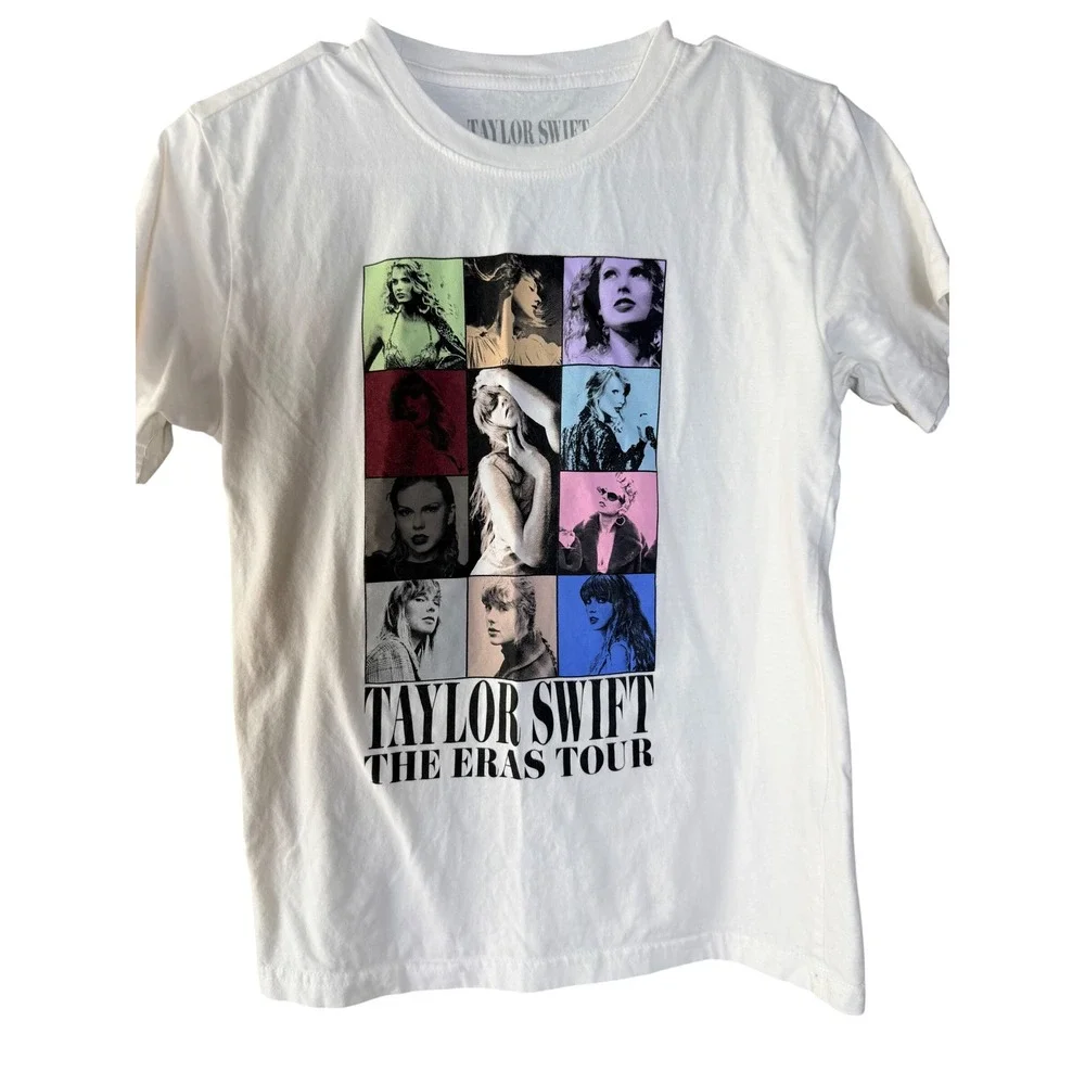 Taylor Swift The Eras Tour 2023-2024 Graphic T-Shirt Youth Size M